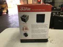 Omega Altise Ceramic Heater Cubo 2400w (Black) ACUBOB - 4