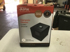 Omega Altise Ceramic Heater Cubo 2400w (Black) ACUBOB - 5