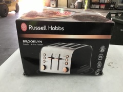 Russel Hobbs Brooklyn Copper 4 Slice Toaster RHT94COP - 2