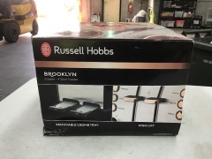 Russel Hobbs Brooklyn Copper 4 Slice Toaster RHT94COP - 3