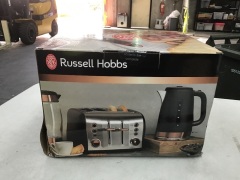 Russel Hobbs Brooklyn Copper 4 Slice Toaster RHT94COP - 4