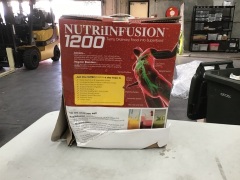 Nutri Infusion 1200 Nutrient Vitamin and Mineral Extraction NFRINF_1200 - 4