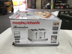 Morphy Richards Illumination 4 Slice Toaster White 248021 - 5