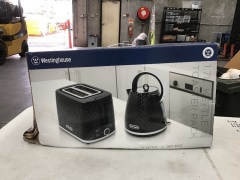 Westinghouse Kettle & Toaster Pack Black WHKTPK09K - 2