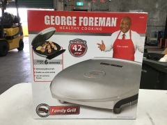 George Forman Smokeless Family Grill GR30SSIL - 2