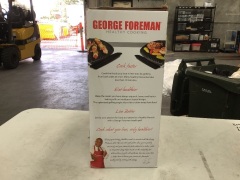 George Forman Smokeless Family Grill GR30SSIL - 3