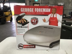 George Forman Smokeless Family Grill GR30SSIL - 4