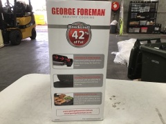 George Forman Smokeless Family Grill GR30SSIL - 5