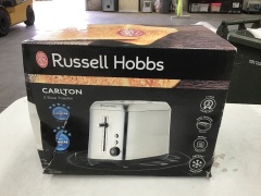 Russell Hobbs Carlton 2 Slice Toaster RHT82BRU - 2