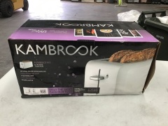 Kambrook A Perfect Fit 4 Slice Wide Slot Toaster - White KTA140WHT - 2