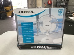 Heller Desk Fan White HHDF235 - 3