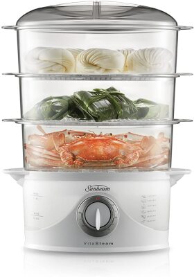 Sunbeam VitaSteam Deluxe 3 Tier Food Steamer ST6650