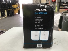 Heller 23cm Desk Fan HHDF23S - 3