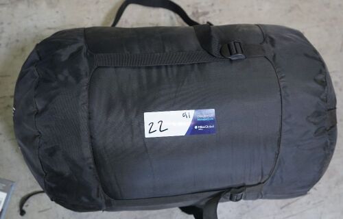 Darche - Cold Mountain Lite 1400 Wide 0C 2 Person Sleeping BAG Dual Zip