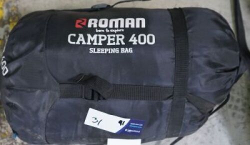Roman - Camper Double 400 Sleeping Bag 200L x 80W cm
