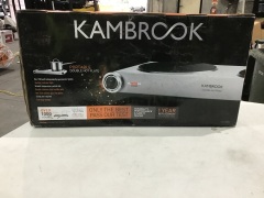 Kambrook Portable Double Ceramic Hot Plate KHP120BSS - 2