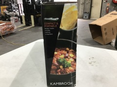 Kambrook Portable Double Ceramic Hot Plate KHP120BSS - 4