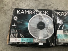 2 x Kambrook 40cm Pedestal Fan KFA413WHT - 4