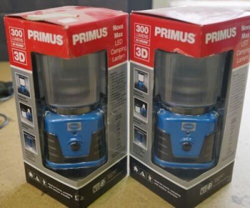 Primus - Nova Max LED Camping Lattern 300 Lumens Twin Bundle