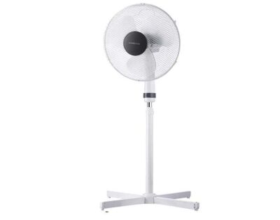 2 x Kambrook 40cm Pedestal Fan KFA413WHT