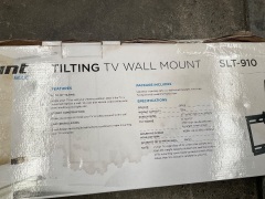 EZYmount Blue 37"-80" Tilting TV Wall Mount (70Kg Max) SLT-910  - 4
