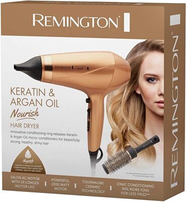 Remington Keratin and Argan Oil Nourish Hair Dryer AC8820AU