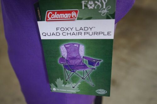 Colemans Foxy Lady quad chair - Purple