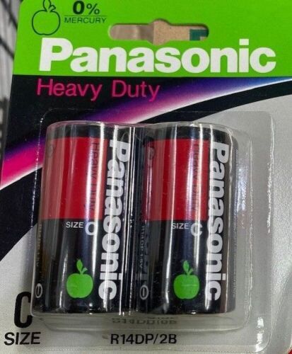 54x Panasonic Size C Batteries R14DP/2B 