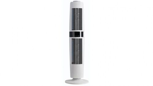 DeLonghi DETF122WH Dual Oscillating Tower Fan White