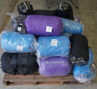 pallet of approx 15 assorted sleeping bags - 2