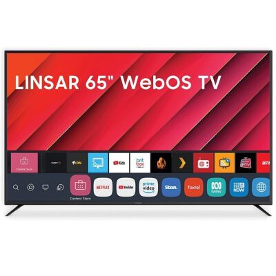 Linsar 65 Inch 4K UHD Smart WebOS TV LS65UHDNF