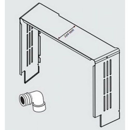 Rinnai Back Cover Kit 559FT White ESBSKF 