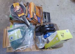 Assorted Pallet of Camping utensiles comprising of Campfire Accessories, Portable Toilets, Hose Nets - 3