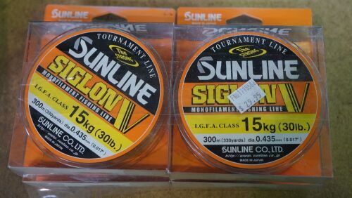 Sunline - Siglon V Tournament Line X 4 Line Combo<p>Note: Items were part of insurance claim pertaining to transit damage. Sold as is. May contain faults\damages.