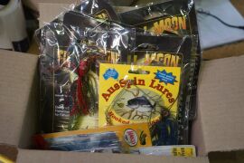 Box of Assorted Fishing Lures comprising of Full moon spinners and AusSpin Lures