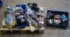 Assorted Box of Fishing accessories comprising of TMS Scalers, Hook Removers, Touch Screen Scale, Rod Holder, Rod Bells etc.