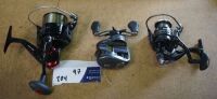 Mixed Carton Fishing Reels comprising of Abu Garcia MTS6000, Ocean Stream I3000 and Diawa Aird 100HA