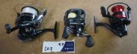 Mixed Carton Fishing Reels comprising of Abu Garcia Black Max 40, Oceanstream FWB6000 and Diawa Zillion-TWS 100p