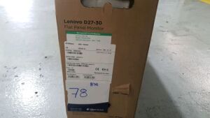 Lenovo D27-30 27-inch Full HD Monitor 66B8KAC6AU - 3