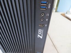 Hewlett Packard Z420 Tower CPU Workstation, Xeon, Serial No: SGH333RP2X - 3
