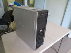 Hewlett Packard Z400 Tower CPU Workstation, Serial No: SGH118P9QX, Xeon - 2