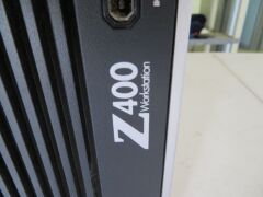 Hewlett Packard Z400 Tower CPU Workstation, Serial No: SGH118P9QX, Xeon - 3