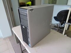 Hewlett Packard Z400 Tower CPU Workstation, Serial No: SGH125PD2D, Xeon - 2