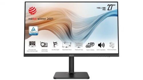MSI 27-inch MD271P FHD IPS Height Adjustable Productivity Monitor MON-MSI-MD271P