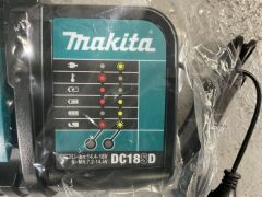 Makita 18v 13mm Brushless Hammer Driver Drill Kit DHP485SFE - 9