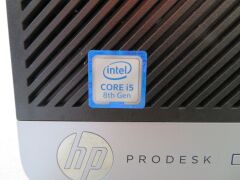 DNL Hewlett Packard Prodesk CPU 600 G4 SFF, Intel Core i5, 8th Gen - 3