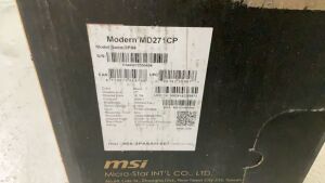 MSI 27-inch Modern MD271CP FHD Height Adjustable VA Curved Monitor MON-MSI-MD271CP - 7
