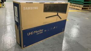 Samsung 32-inch 4K Ultra HD Curved Monitor LU32R590CWEXXY - 5