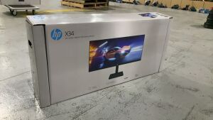 HP 34-inch X34 WQHD Gaming Monitor 5232166 - 5