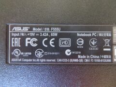 Asus Laptop Sonic Master, Intel Core i7, F555U Series - 5